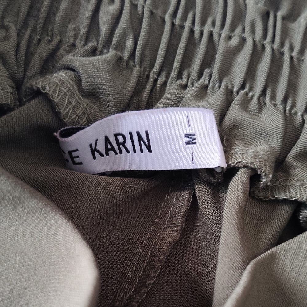 Grace Karin Olive Green Pants View 3